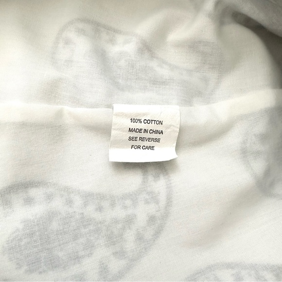 Petit Peony Girls Paisley 100% Cotton Mini Tunic Dress 8Y with lining - Picture 5 of 6